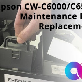 Epson CW-C6000/C6500: Maintenance Box Replacement