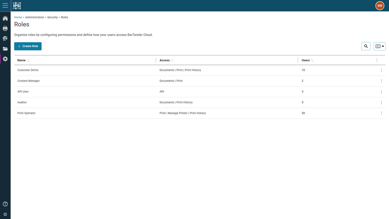 BarTender Cloud Automation - Additional Printer Annual Subscription
