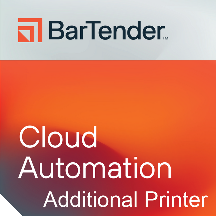 BarTender Cloud Automation - Additional Printer Annual Subscription