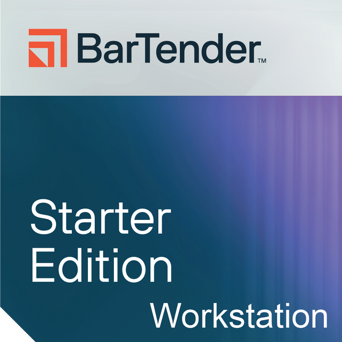 BarTender Starter - Workstation + Unlimted Printers Annual Subscription
