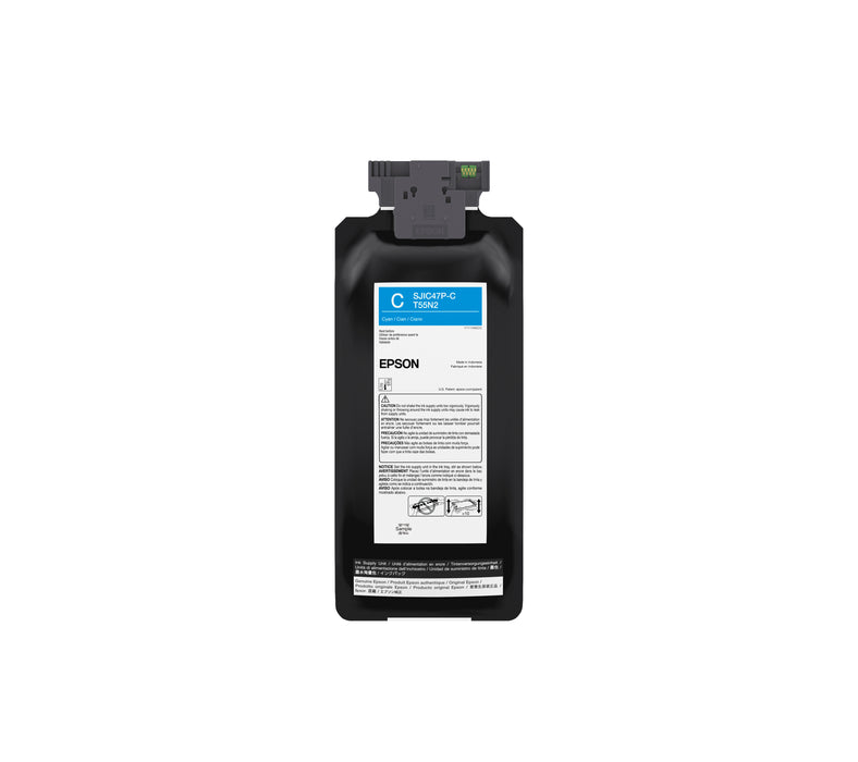 Epson C8000 Cyan Ink Cartridge SJIC47P(C) - 480 mL