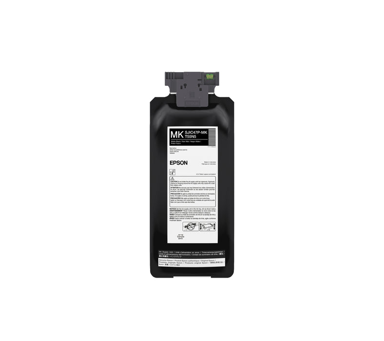 Epson C8000 Matte Black Ink Cartridge SJIC47P(MK) - 480 mL