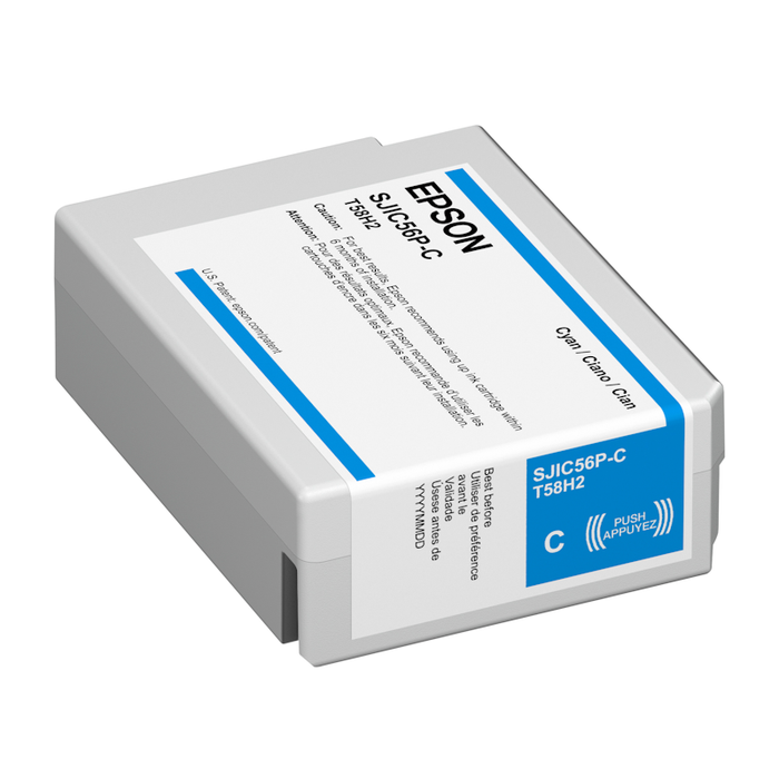 Epson D3800 Cyan Ink Cartridge SJIC56P-C