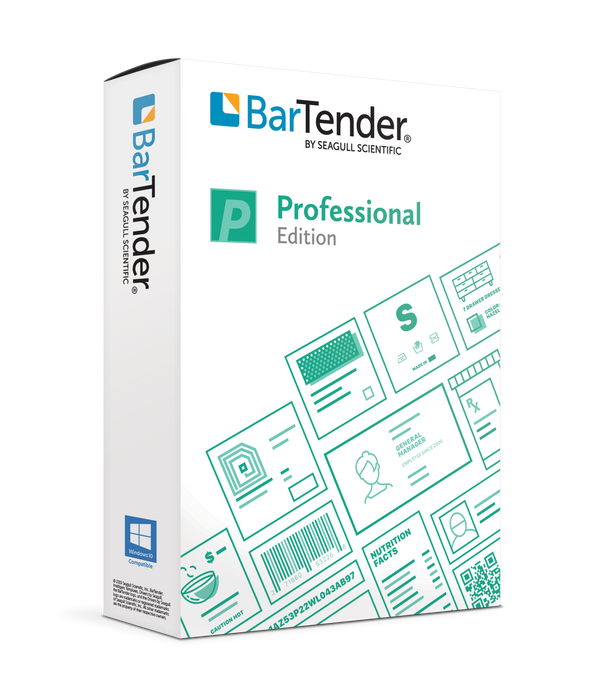 BarTender - Professional Edition + 10 Printer Licenses