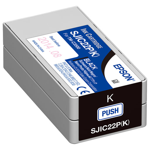 Epson C3500 Black Ink Cartridge SJIC22P(K)