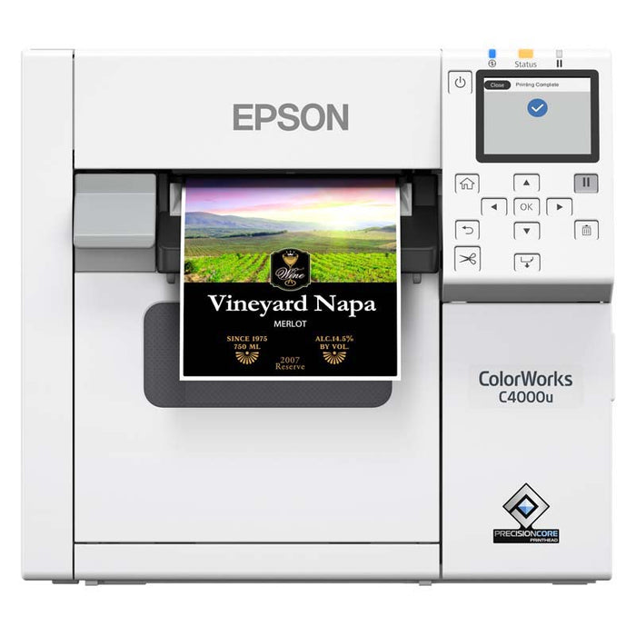 Epson ColorWorks C4000 (Photo/Gloss) Label Printer - — Infinity Label