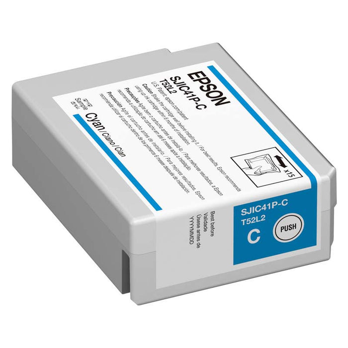 IPSi-Epson-ColorWorks-Inkjet-Label-Printer-CW C4000 T52 Cyan Ink