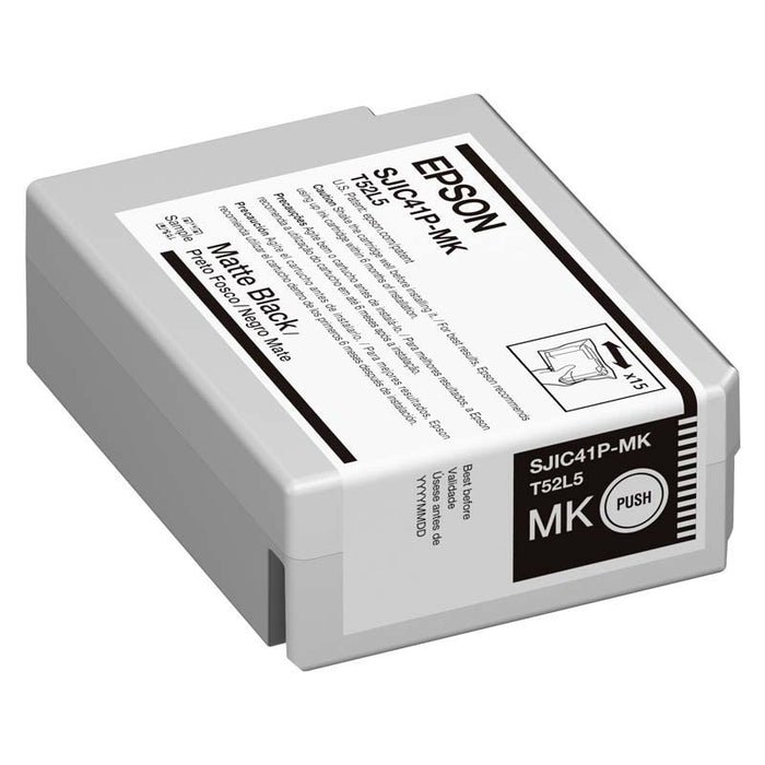 IPSi-Epson-ColorWorks-Inkjet-Label-Printer-CW C4000 T52 Matte Black Ink